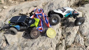 #1st place C2 and #3rd place C1 (Tamas Szivos) at NordicCrawl Micro Crawler Championship 2025 1st round